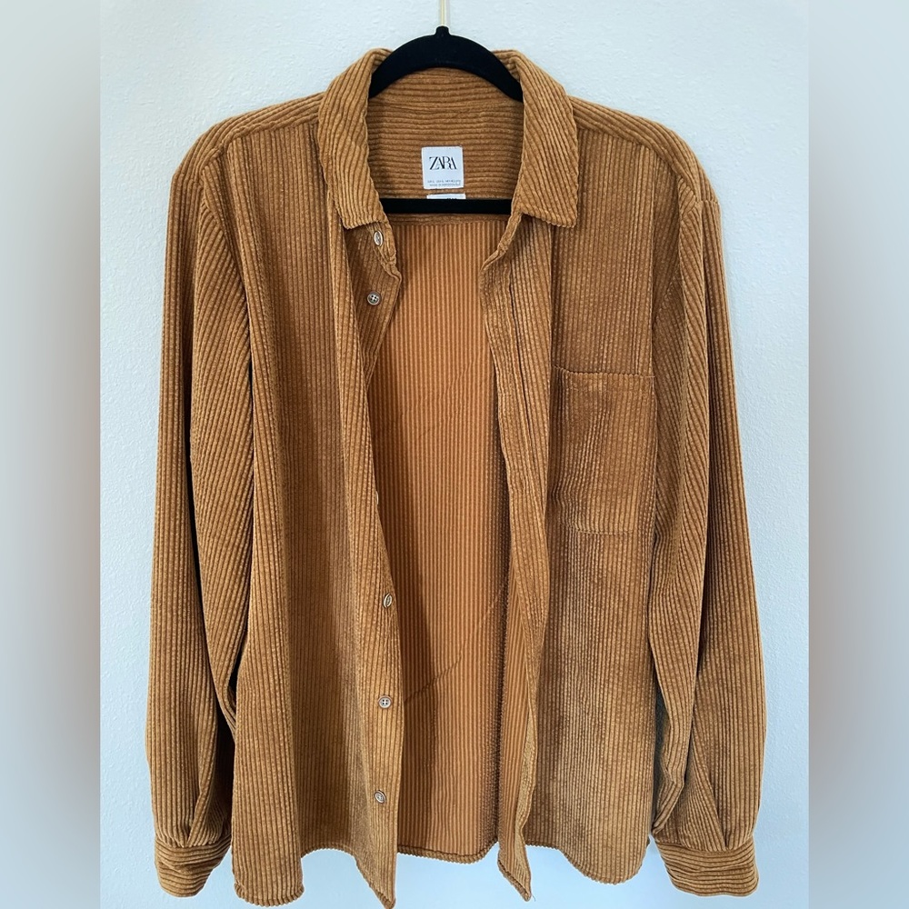 Zara Corduroy Overshirt